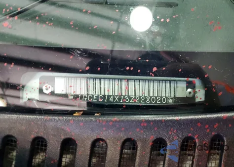 2003 Chevrolet Silverado C1500 from USA, damaged, VIN 1GCEC14X13Z228020